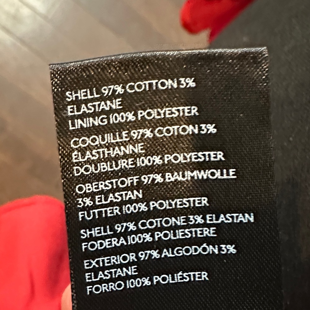 Free People Red Ruffled Blazer - Picture 5 of 5